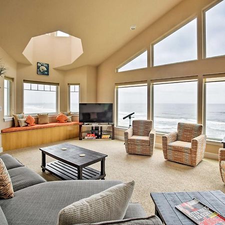 Oceanfront South Beach Home With Hot Tub And Sauna Ньюпорт Экстерьер фото