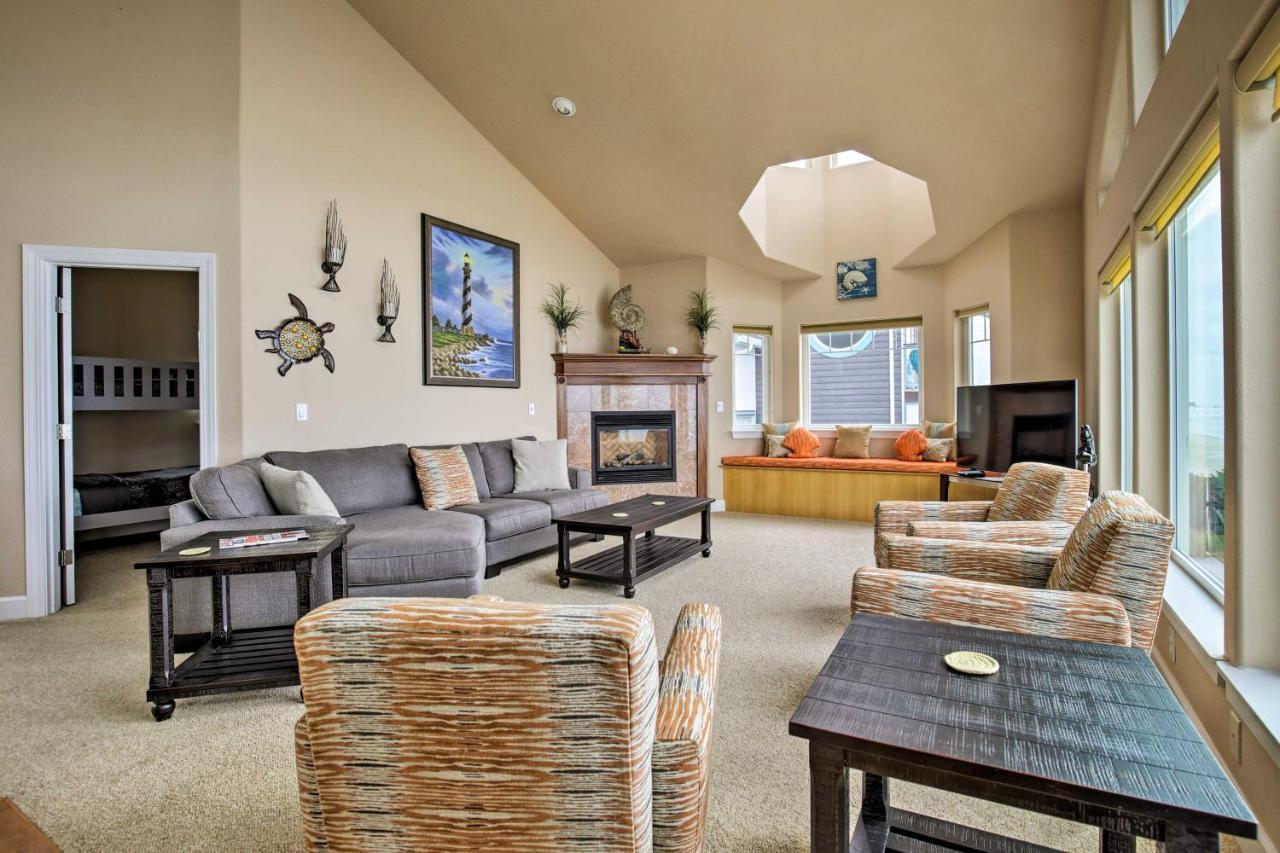 Oceanfront South Beach Home With Hot Tub And Sauna Ньюпорт Экстерьер фото