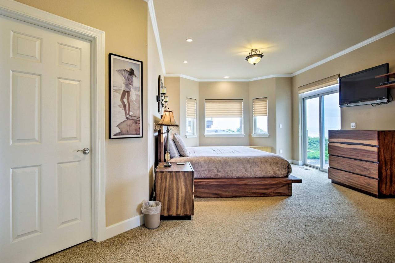 Oceanfront South Beach Home With Hot Tub And Sauna Ньюпорт Экстерьер фото